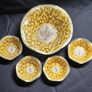 Mr. Peanut 1940's Nut Bowl Set